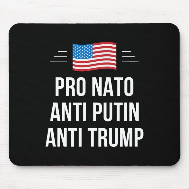 Nato - Putin - Anti Trump - Mousepad (Vorne)