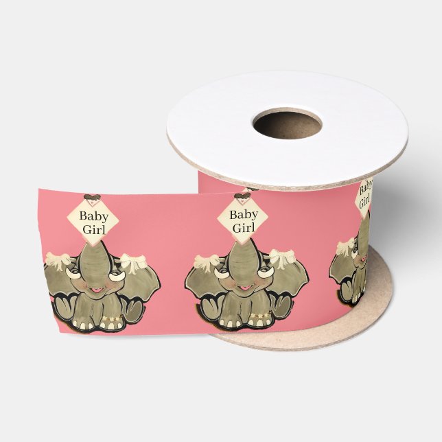 Natosha, die Elefant Speller Ribbon Satinband (Spule)
