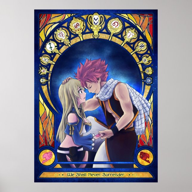 Natsu und Lucy Poster (Vorne)