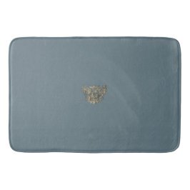 Nattier-blue Angels – Coat of arms – Emblem Badematte