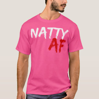 Natty Af Lustiger Bodybuilder Bodybuilding Trainin T-Shirt