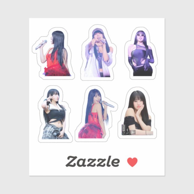 Natty Kiss of Life Vinyl Sticker Pack (Blatt)