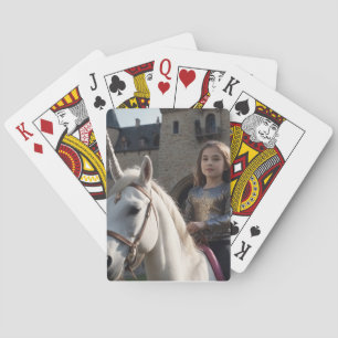 Natu Unicorn Kartenspiel Veilchen Spielkarten