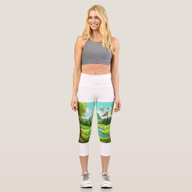 Natur 15. capri leggings (Vorderseite)
