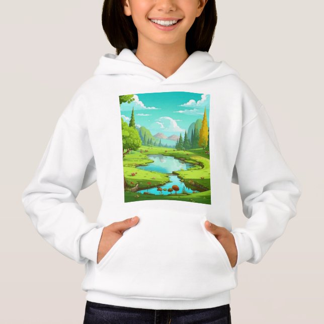 Natur 18. hoodie (Vorderseite)