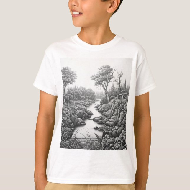 Natur 19. T-Shirt (Vorderseite)