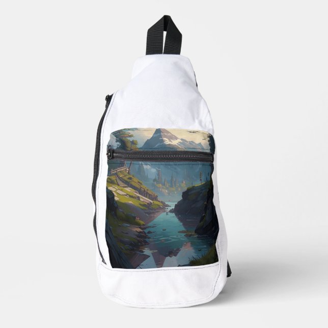 Natur 20. crossbody bag (Vorderseite)
