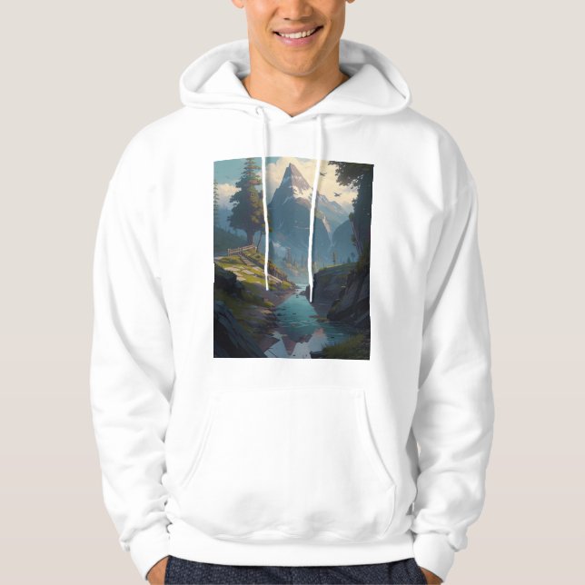 Natur 20. hoodie (Vorderseite)