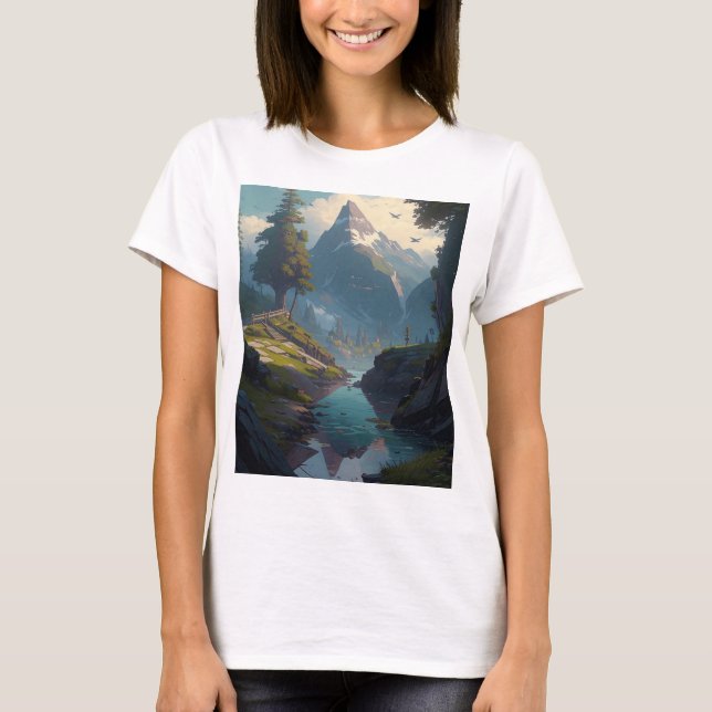 Natur 20. T-Shirt (Vorderseite)
