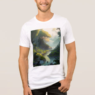 Natur 8. Tri-Blend shirt