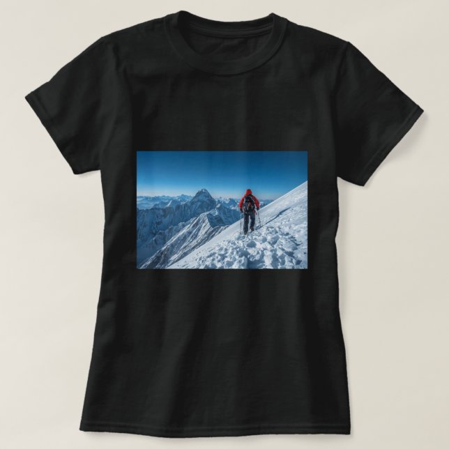 Natur-Abenteuer-Design  T-Shirt (Design vorne)