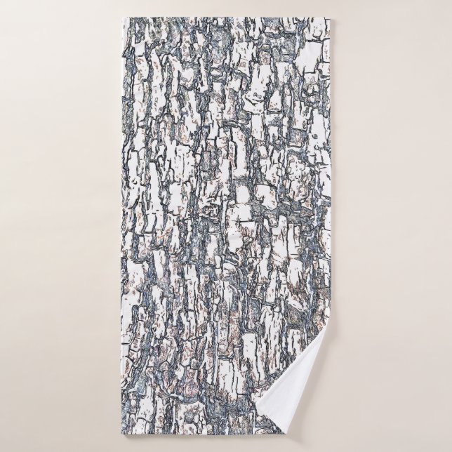 Natur Abstrakt Badehandtuch (Badehandtuch)