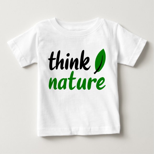 Natur Baby T-shirt (Vorderseite)