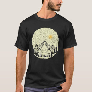 Natur Bäume im Freien Bergwald T S S T-Shirt
