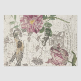 Natur-Collage Seidenpapier