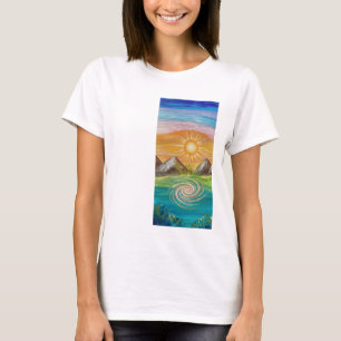 Natur-Energie-Wirbel T-Shirt
