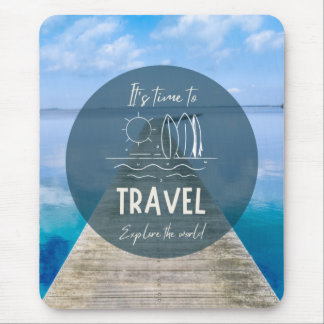 Natur Es ist Zeit für Reisekostenerstattungen Mousepad