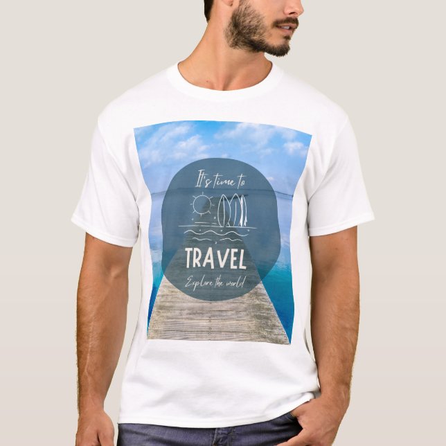 Natur Es ist Zeit für Reisekostenerstattungen T-Shirt (Vorderseite)