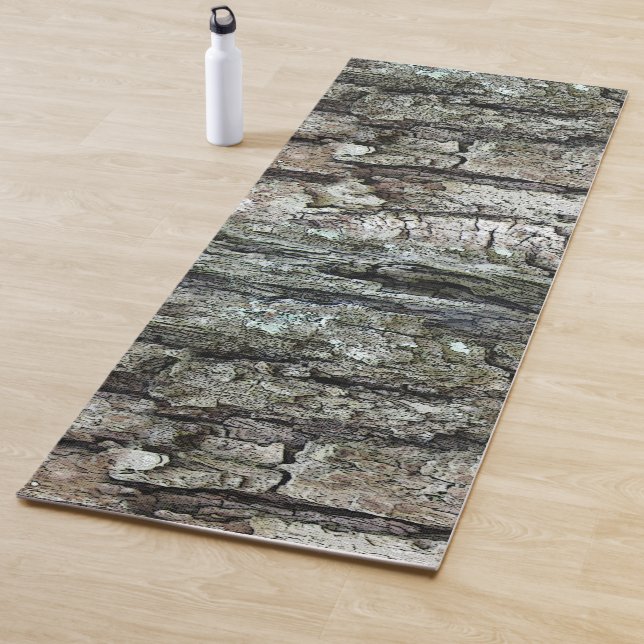 Natur-Foto der alten Kiefern-Barke Yogamatte (Beispiel)