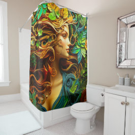 Natur Frauen Kunst Duschvorhang