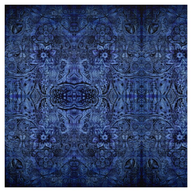 Natur-Gekritzel-Kaleidoskop Stoff (Muster)