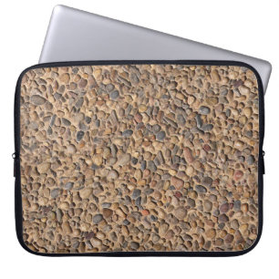 Natur-Geologie-Kiesel entsteint Foto Laptopschutzhülle