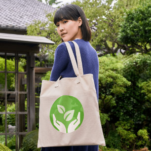 Natur gerettet, Erde Gerettet   Öko Inspiriert Tragetasche