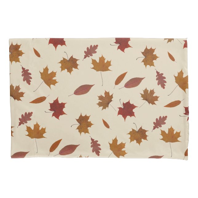 Natur Herbstlebe auf Creme-Farbe Kissenbezug (Vorderseite)