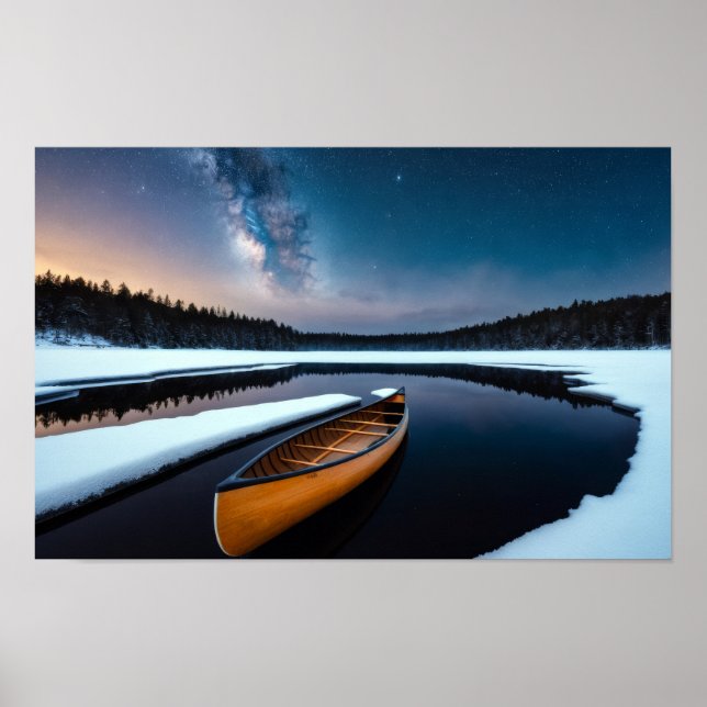 Natur im Freien Landschaft Friedliche Entspannung Poster (Vorne)