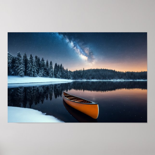 Natur im Freien Landschaft Friedliche Entspannung Poster (Vorne)