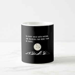 Natur im Freien Wandern Camping Funny Gift Kaffeetasse