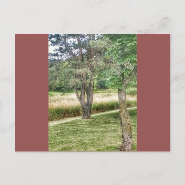 Natur in Schönheit 2 Postkarte (Vorderseite)