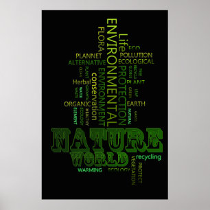 Natur-in Verbindung stehendes Poster