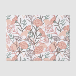 Natur Inspiriert Blütenmuster: Muster der Blume Ca Seidenpapier