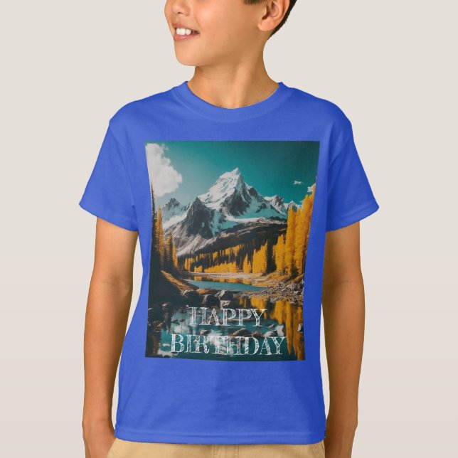 Natur Inspiriert Kinder T-Shirt (Vorderseite)