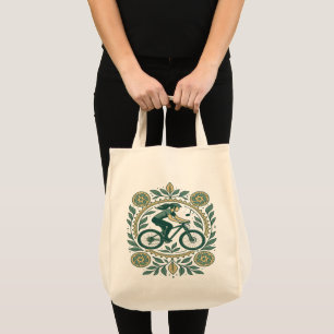 Natur Inspiriert Radlerin - Boho Biking Tragetasche