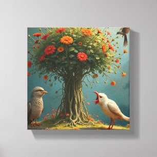 Natur-Inspirierte Kunst Leinwanddruck