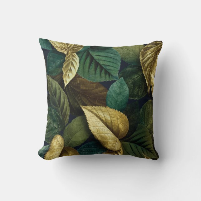 Natur-Inspiriertes Design Kissen (Vorderseite)