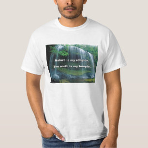Natur ist meine Religion T-Shirt