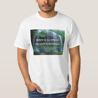 Natur ist meine Religion T-Shirt