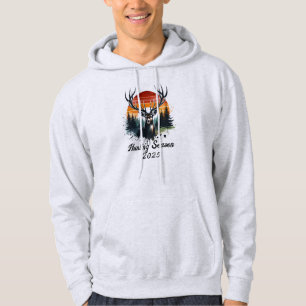 Natur Jagdsaison Sonnenuntergang Personalisieren Hoodie