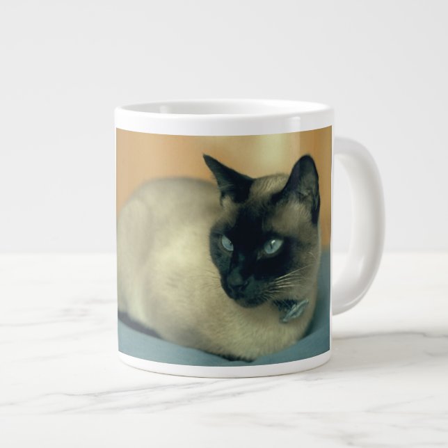 Natur - Jumbo-Tasse (Vorderseite Rechts)