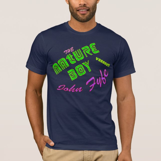 Natur-Junge John Fyfe T-Shirt (Vorderseite)
