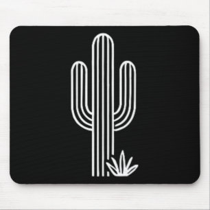 Natur Kakteen Niedlich Westliche Wüstenpflanze Sag Mousepad