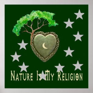 Natur-Kirche Poster