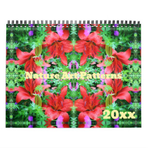 Natur Kunst Muster Kalender