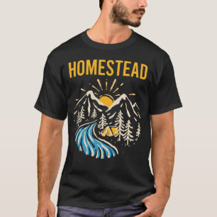 Natur Landschaft Gehöft T-Shirt