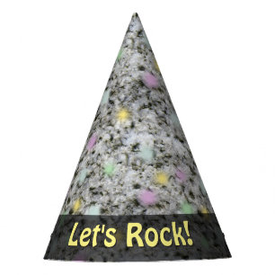 Natur lässt Felsen-Geologie-Granit-Pastelle jeder Partyhütchen