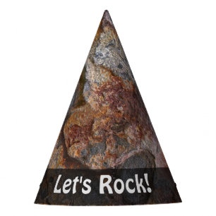 Natur lässt Felsen-Geologie-Grungy Stein jeder Partyhütchen