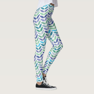 Natur-Liebhaber-Blumenniederlassungs-Muster Leggings